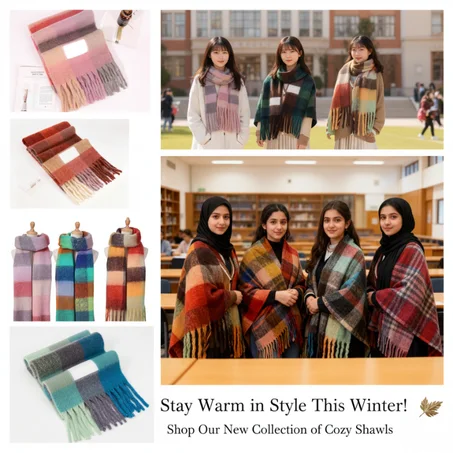 شال واحد وكثر من 10 ديال لُوك (Look)!