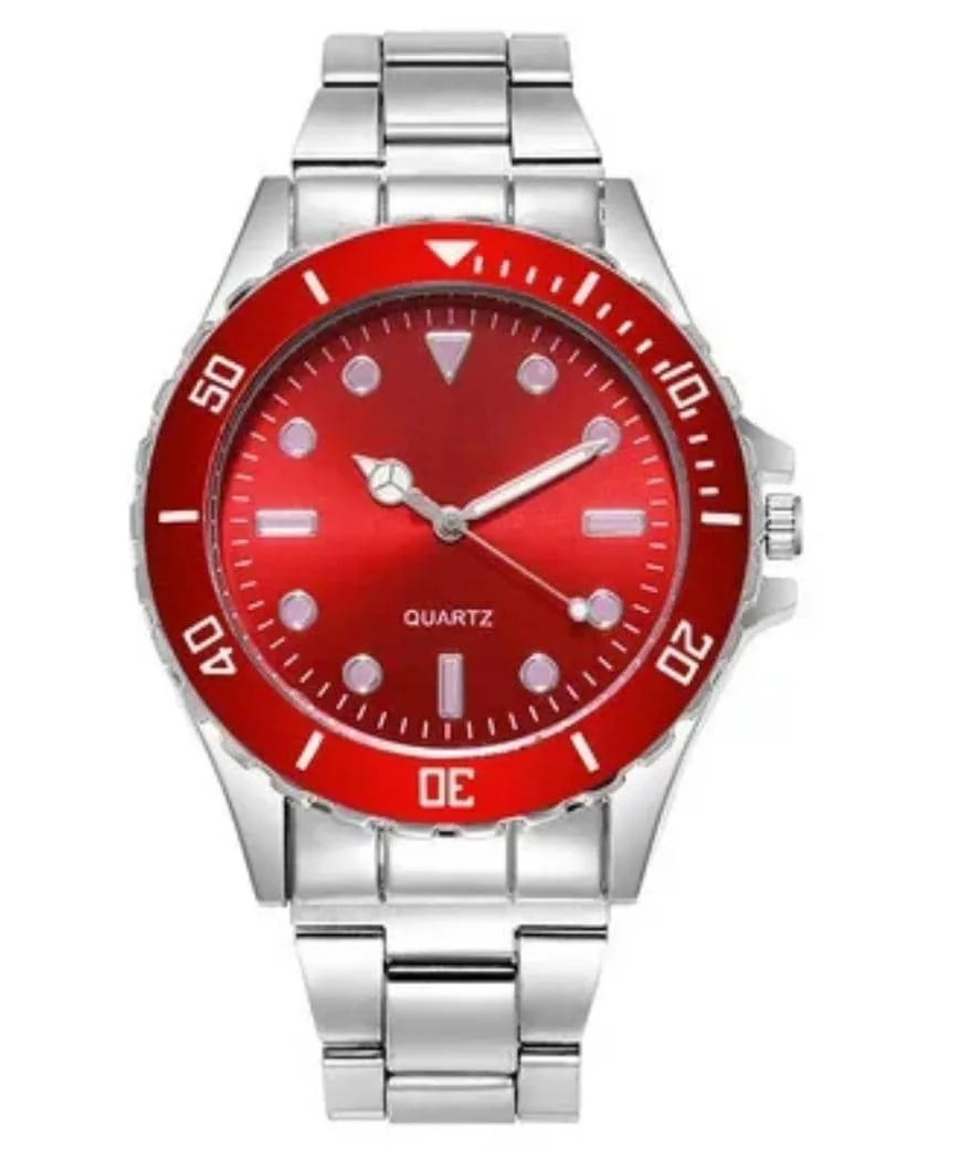 Montre analogique à quartz pour hommes d