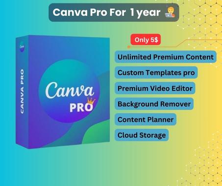 CANVA PRO 1 YEAR ACCOUNT
