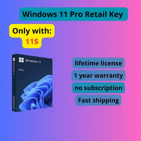 Windows 11 Pro Retail Key
