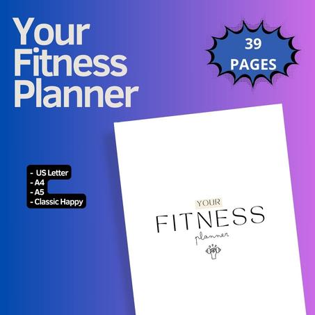 Fitness Planner (39 pages)