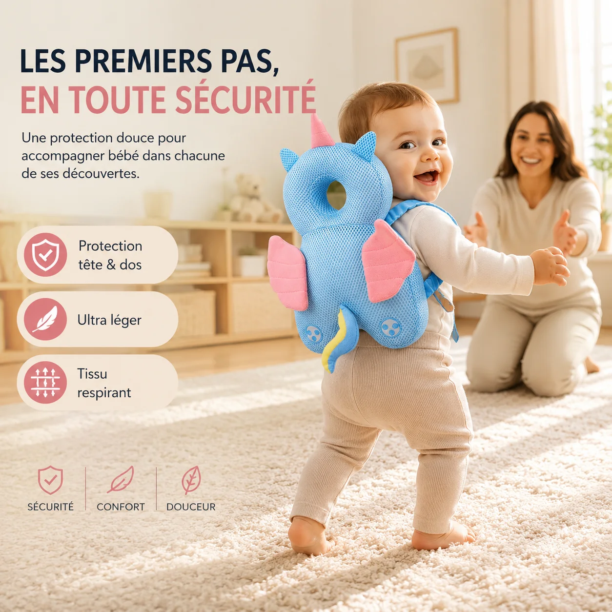 Coussin de Protection Bébé
