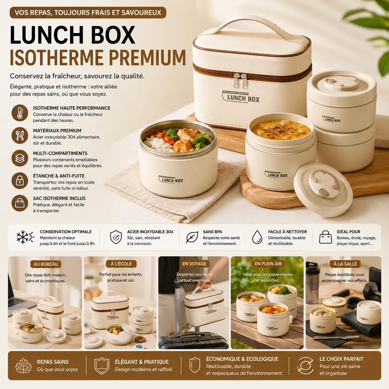 Lunch Box Isotherme Premium