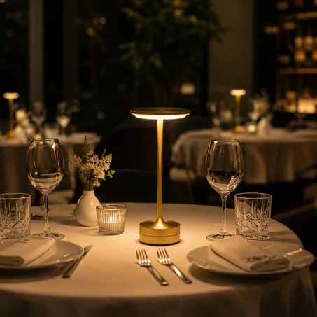 Lampe de Table Luxueuse Sans Fil – La Touche Luxe Qui Change Tout