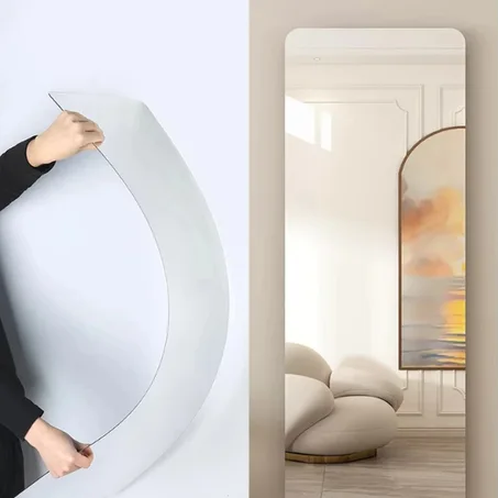 Miroir Mural Autocollant 3D