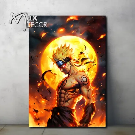 لوحة مطبوعة naruto البلايستيشن 4 والحاسوب v2