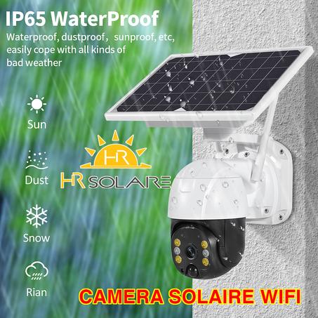 Camera solaire Wifi 360°