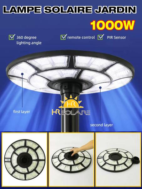 lampe jardin 1000W