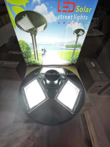 مصباح الطاقة الشمسية 150 واط  lampe jardin 150W
