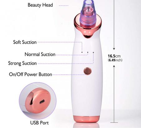 جهاز شفط الرؤوس السوداء وإزالة الدهون و الخلايا الميتة