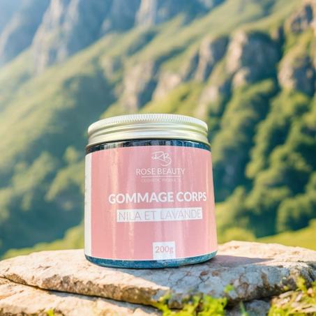 مقشر الجسم بنيلة والخزامى 200 غرام