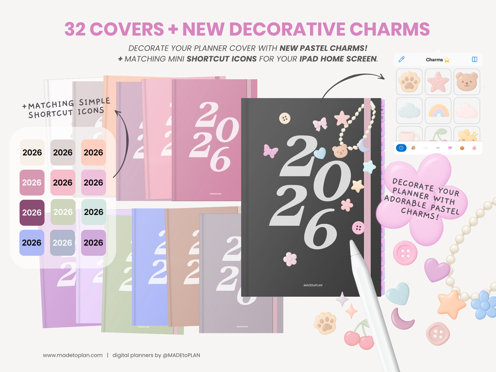 2026 Planner DARK MODE