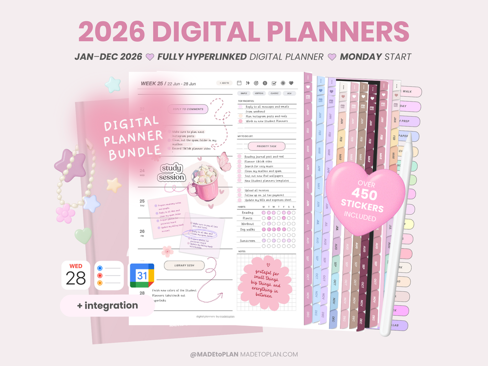 2026 Planner BUNDLE