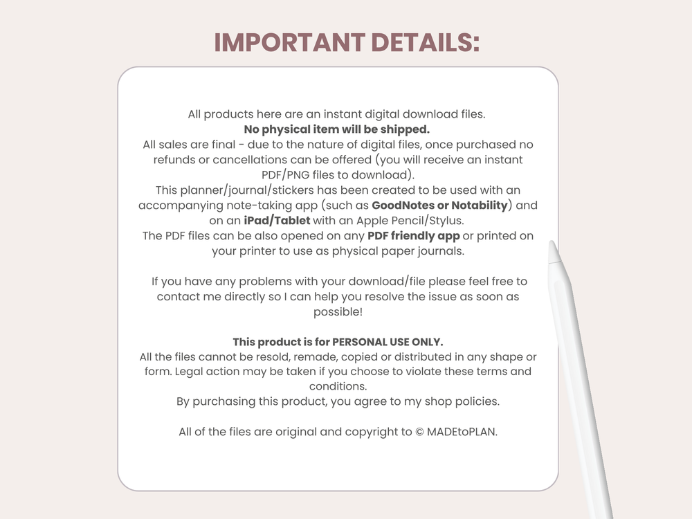 2026 Planner COFFEE Tabs