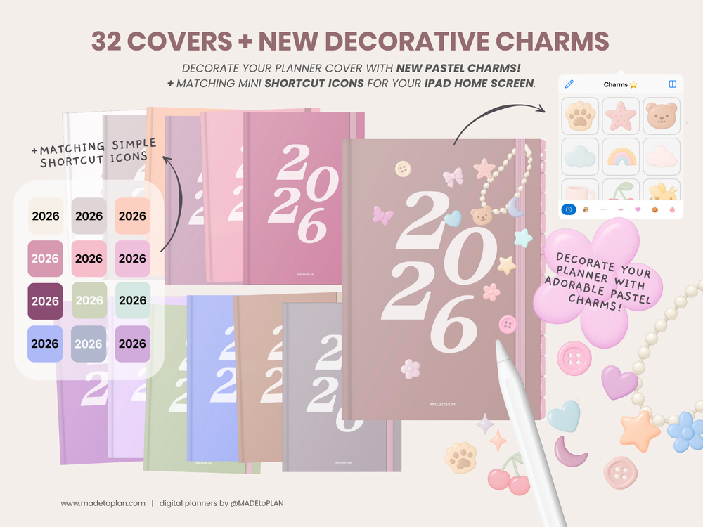 2026 Planner COFFEE Tabs