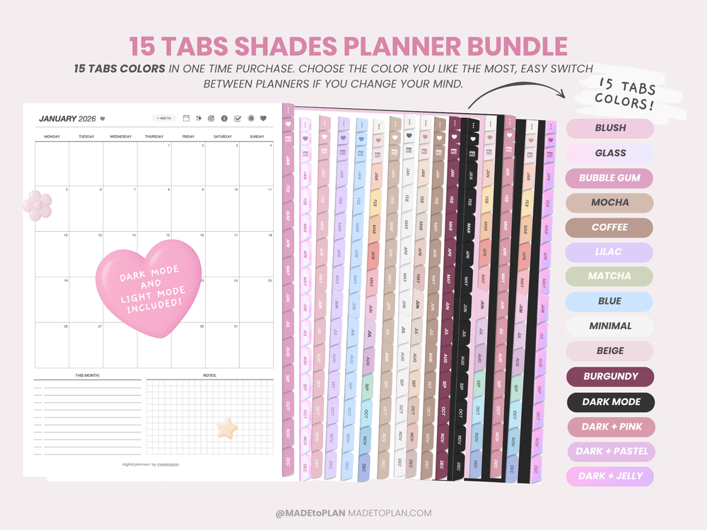 2026 Planner BUNDLE