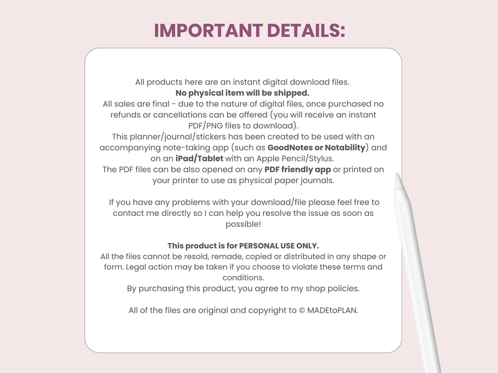 2026 Planner BURGUNDY Tabs