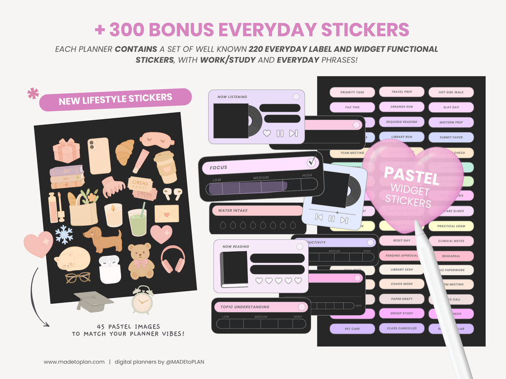 2026 Planner DARK MODE