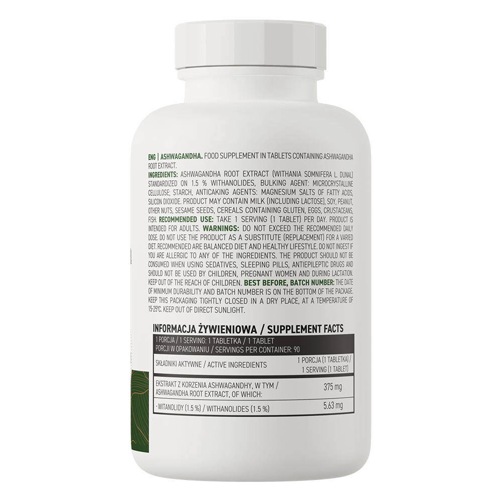 Ashwagandha VEGE 90 tablets