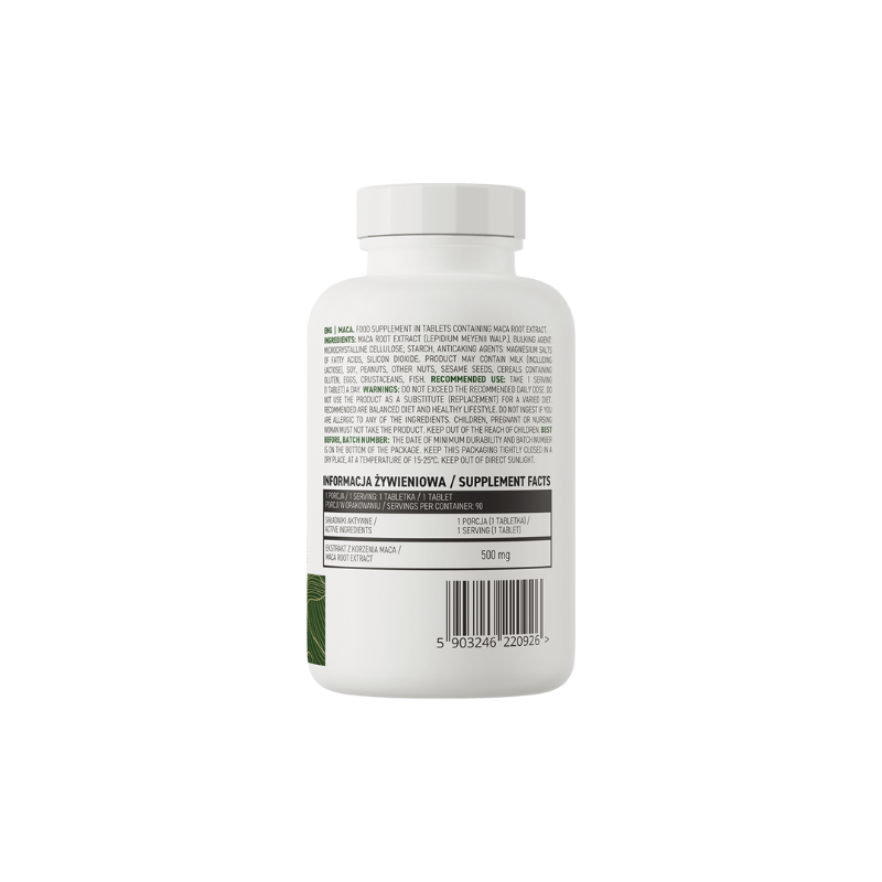 Maca 90 tablets