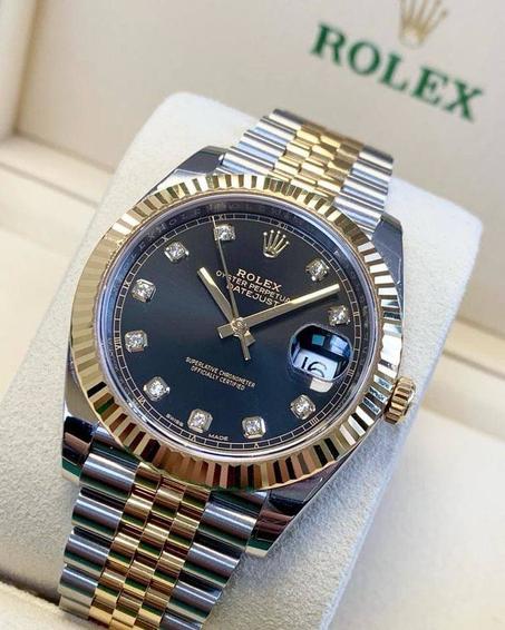 فاخرة – مزيج الذهب والفولاذ Rolex Datejust