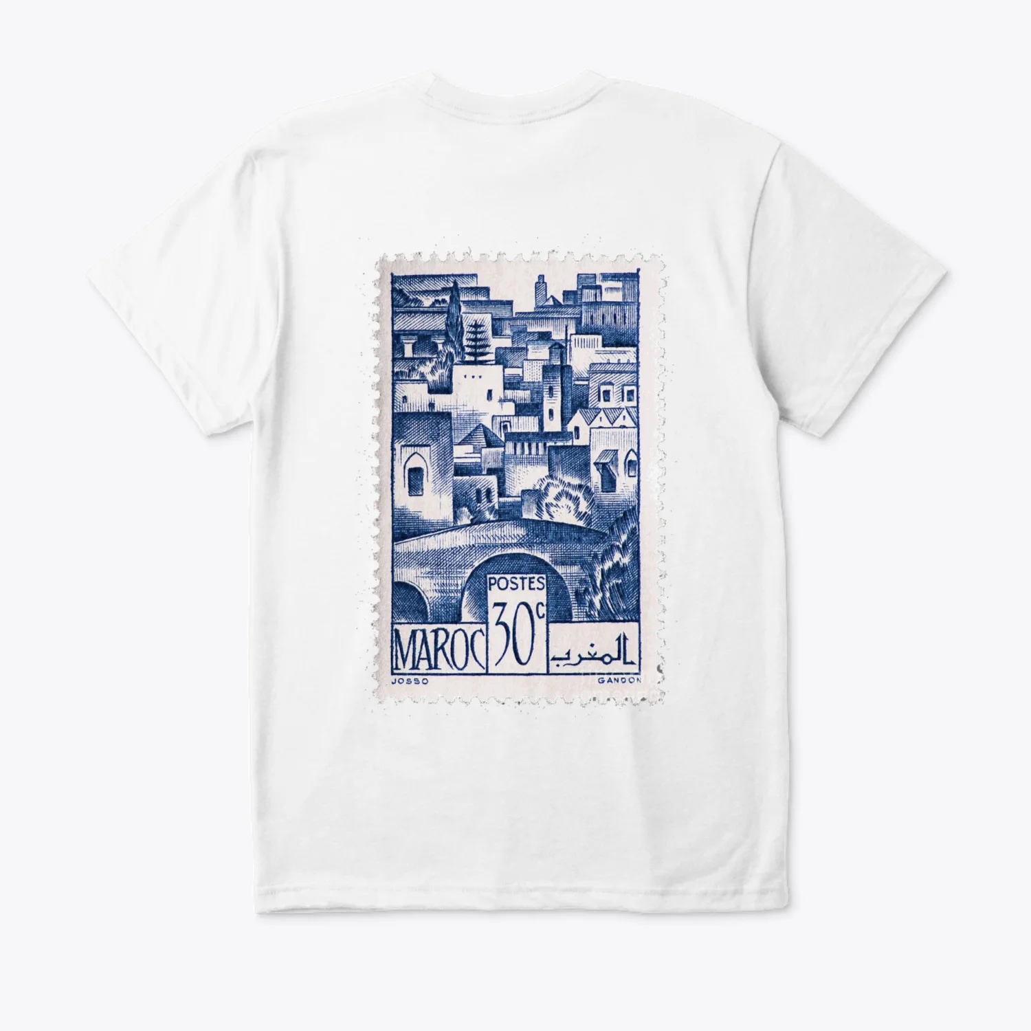 Vintage Maroc Stamp Tee