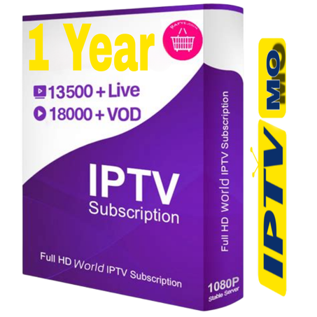 IPTV Abonnement Maroc - 12 mois