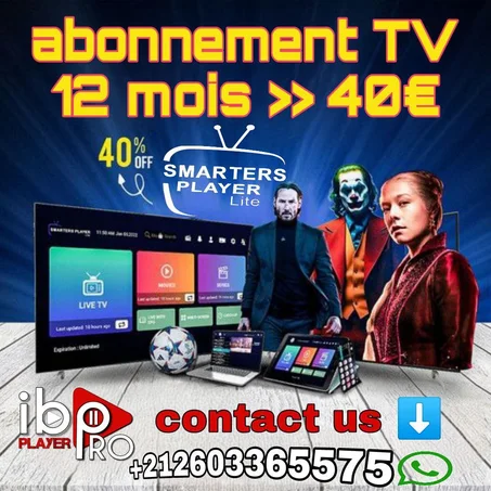 Abonnement IPTV Maroc – Qualité Premium + 1 Jours Gratuits