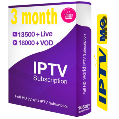 IPTV Abonnement Maroc - 3  mois