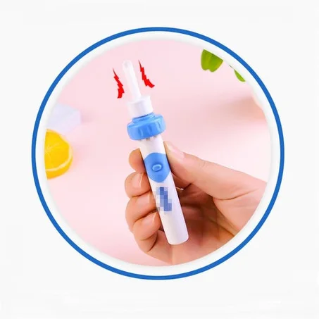 قلم تنظيف الاذن بضوء ليد