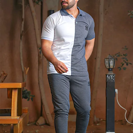 عرض ترينج فيرزاتشى أسود + ترينينج NY صيفى رمادى*أبيض