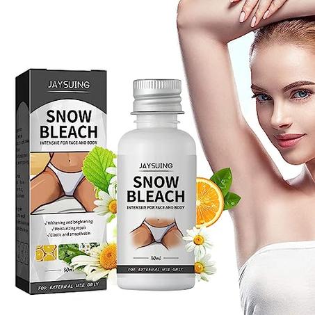Snow bleach كريم تبييض المناطق الحساسة و الداكنة