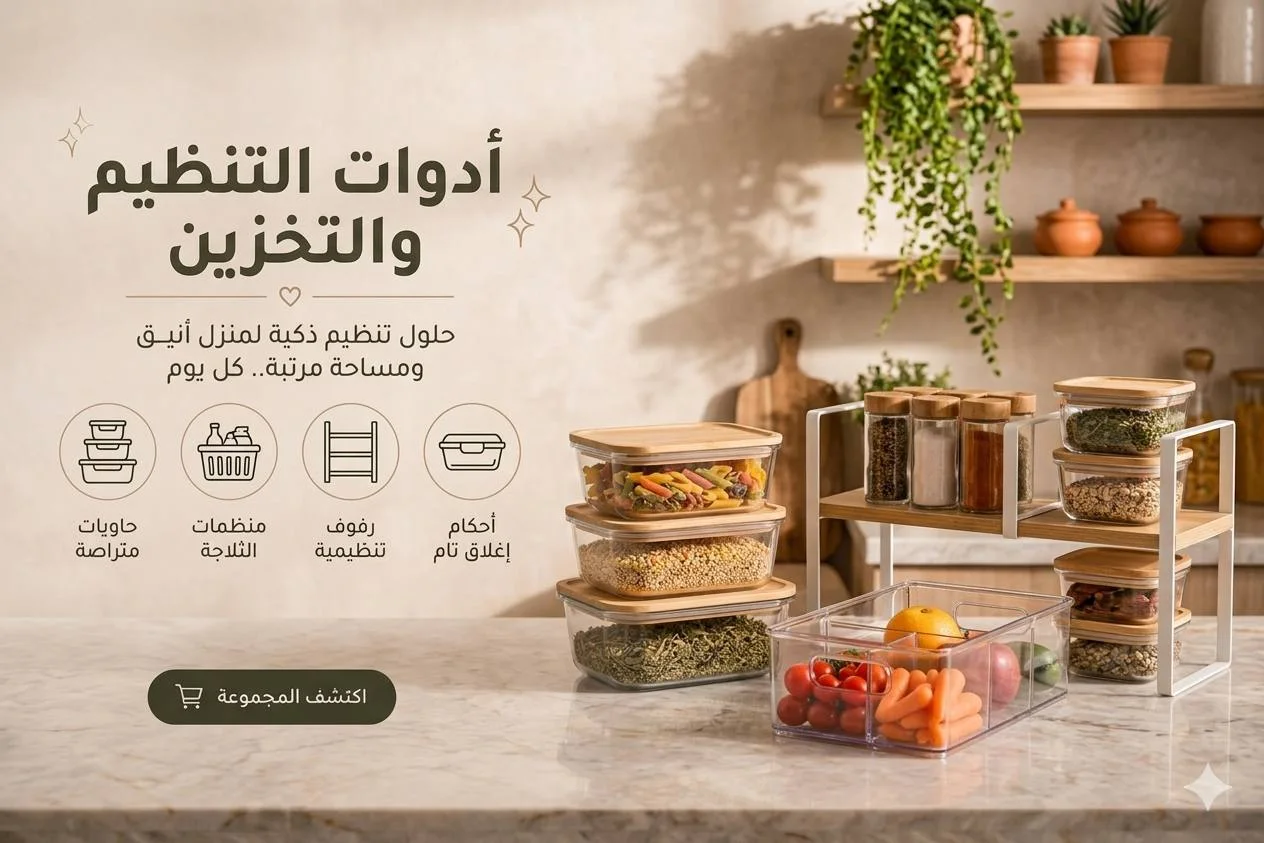 التخزين والتنظيم