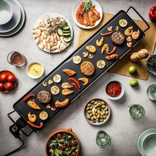 � شواية بلانشا الكهربائية العملاقة 70 سم – ارتقِ بتجربة الشواء إلى مستوى احترافي داخل منزلك!