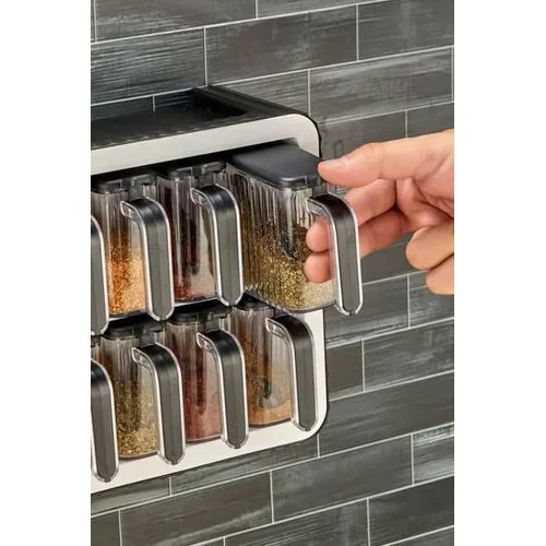 ✨ نظم بهاراتك وخلي مطبخك أنيق فثواني!