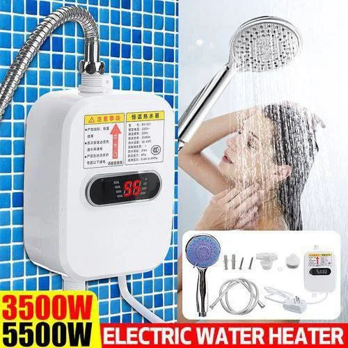 🔥 سخان المياه الفوري 3500W – رفاهية الماء الساخن في لحظة واحدة!