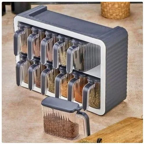 ✨ نظم بهاراتك وخلي مطبخك أنيق فثواني!