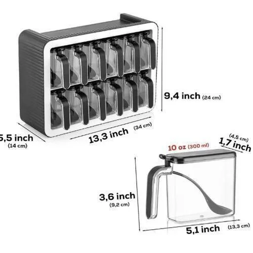✨ نظم بهاراتك وخلي مطبخك أنيق فثواني!