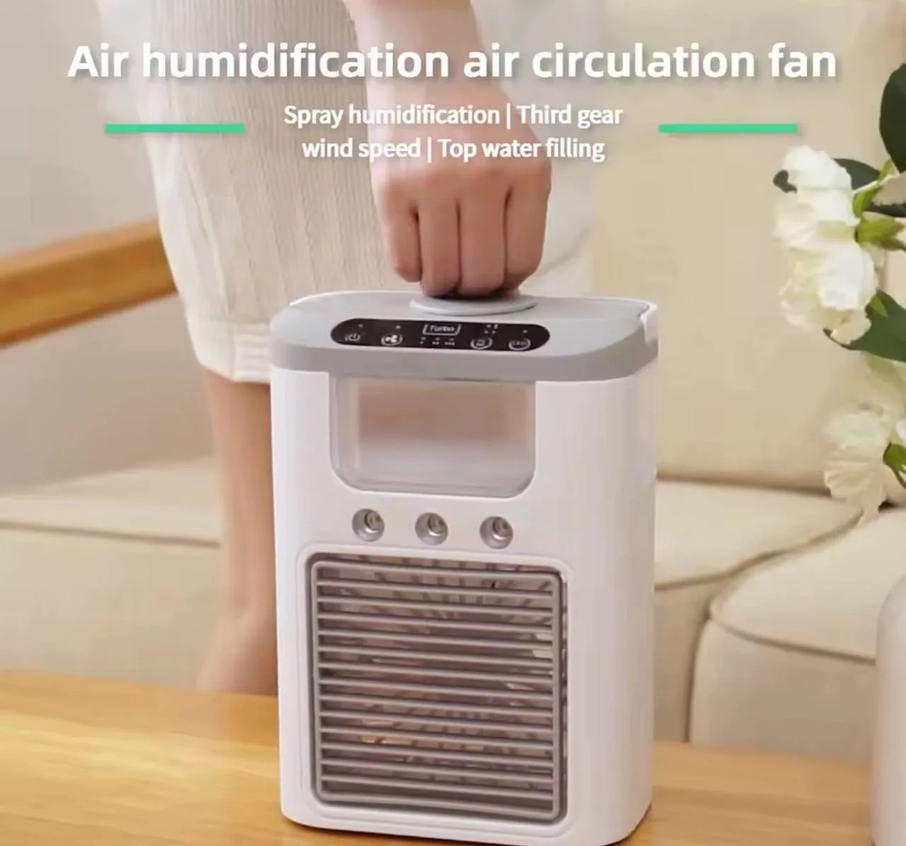 ❄️ مكيف هواء محمول Mini Air Cooler – الحل الاقتصادي للحرارة بلا كليماتيزور!