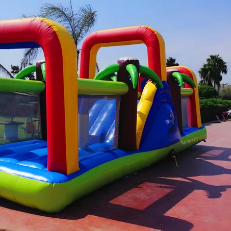 Parcours gonflable