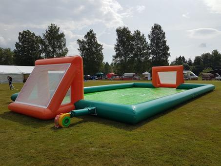 terrain gonflable