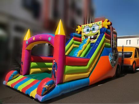 (4m/8m) Toboggan gonflable