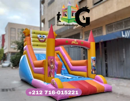 Toboggan gonflable(3.5m/7m)