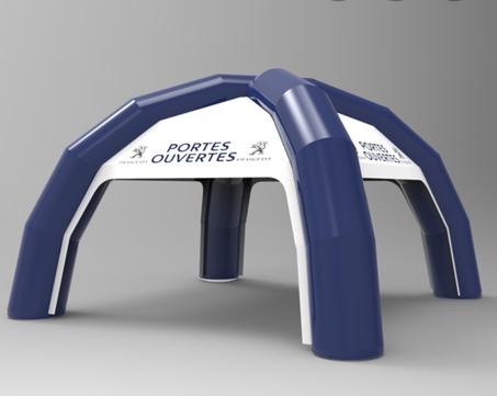 Tente gonflable publicitaire 5m/5m