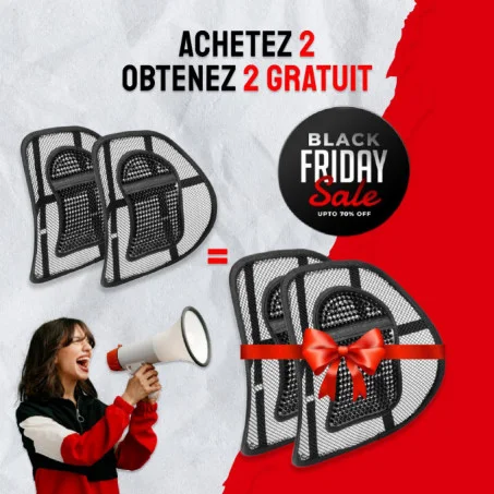 Support lombaire pour le bas du dos pour voiture et au Bureau