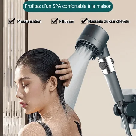 🎁50% DE RÉDUCTION💥Douche de massage multifonctionnelle