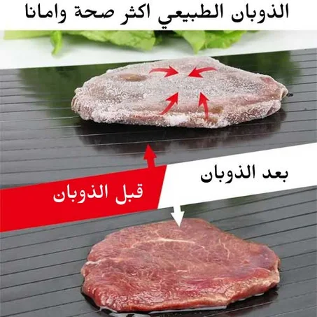 لوحة اذابة اللحوم المجمدة