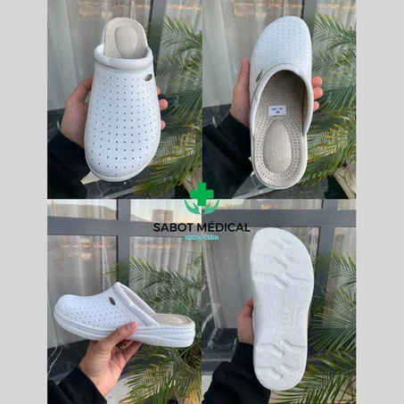 صابو طبي رجالي مريح و أنيق (Cuir véritable)