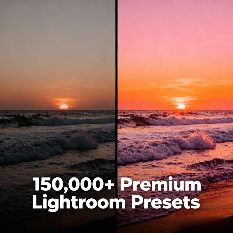 150,000+ Premium Lightroom Presets Bundle