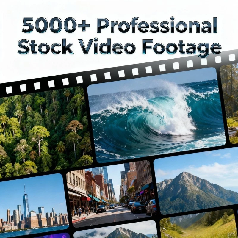 5000+ Professional Stock Video Footage